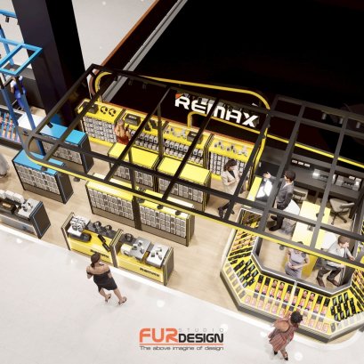 ออกแบบ ผลิต และติดตั้งร้าน : ร้าน  Ramax & HiShield Robinson จ.สมุทรปราการ